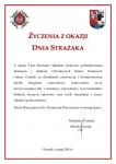 Życzenia z okazji Dnia Strażaka