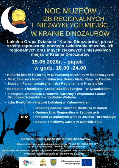 Noc muze&oacute;w 2026 plakat