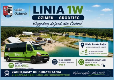 1W – wakacyjny dojazd do Grodźca