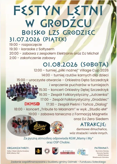 Festyn Letni w Grodźcu