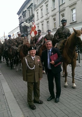 Na zdjęciu Tadeusz Sprawa i Jan Labus