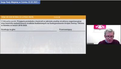 fot. Zygmunt Olbryt - Przewodniczący Komisji Rewizyjnej
