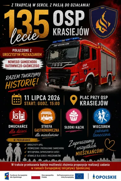 Jubileusz 135-lecia OSP Krasiejów