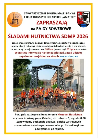 Rajd rowerowy śladami hutnictwa
