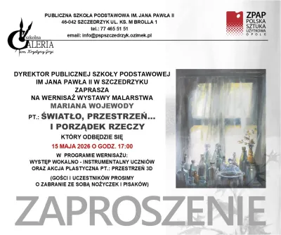 Zaproszenie wernisaz